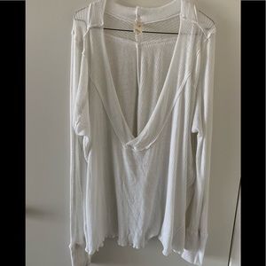 Oversized Free People Top